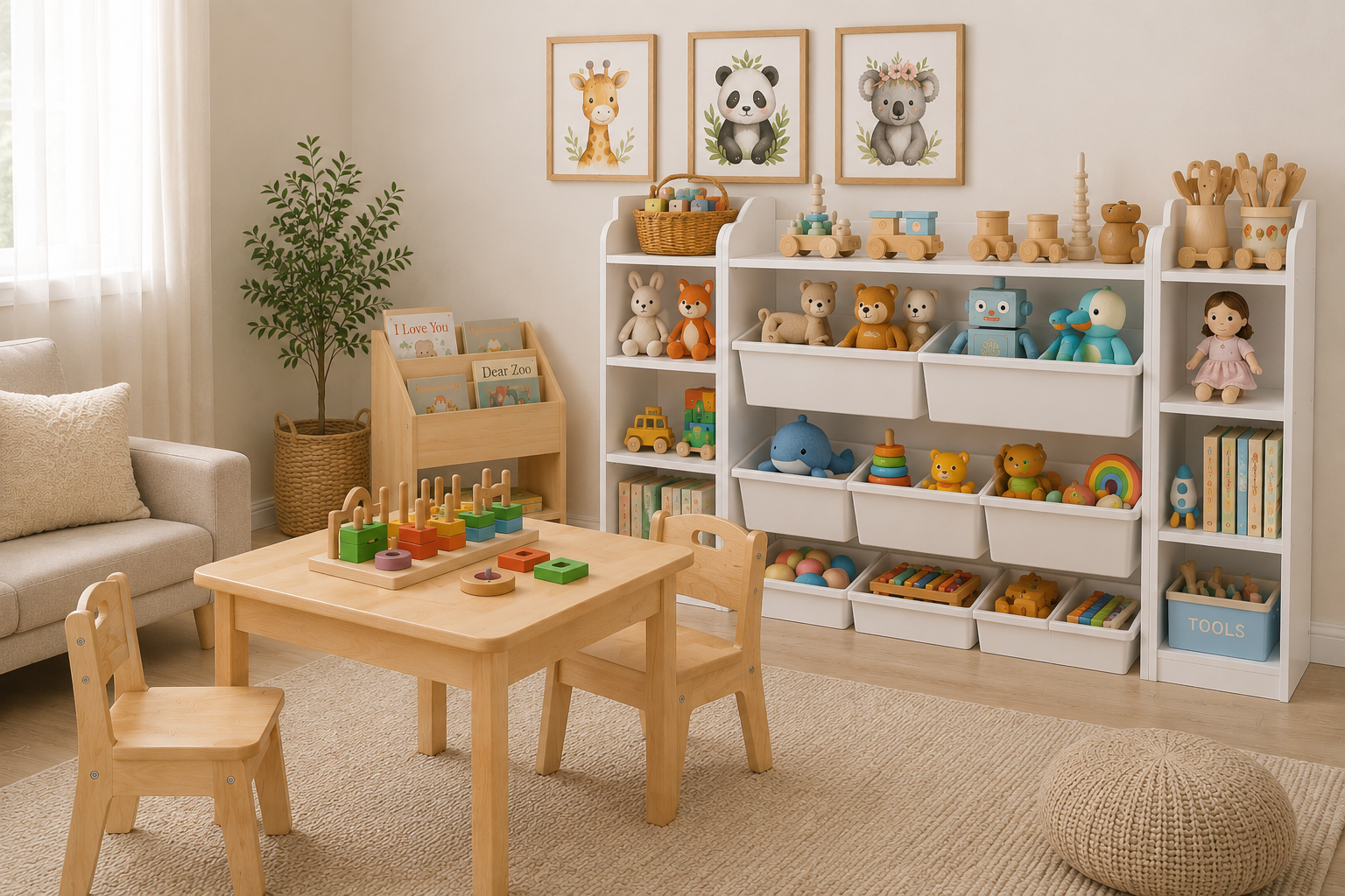 creating a montessori enviroment for independent play
