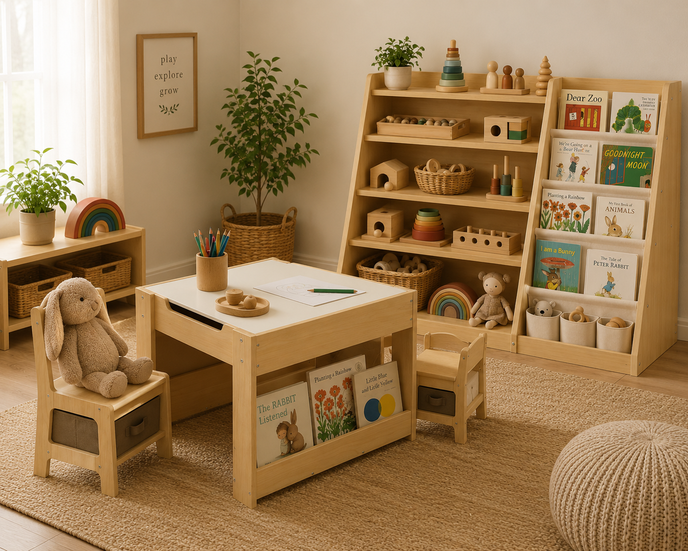 How to design a Montessori Playroom