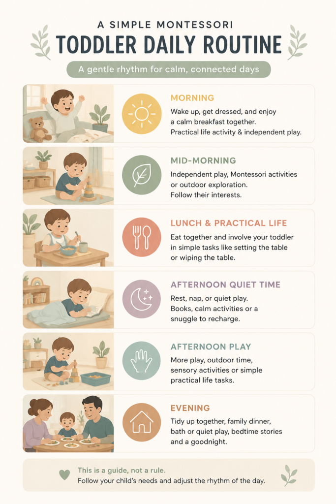 Montessori Toddler Daily Routine