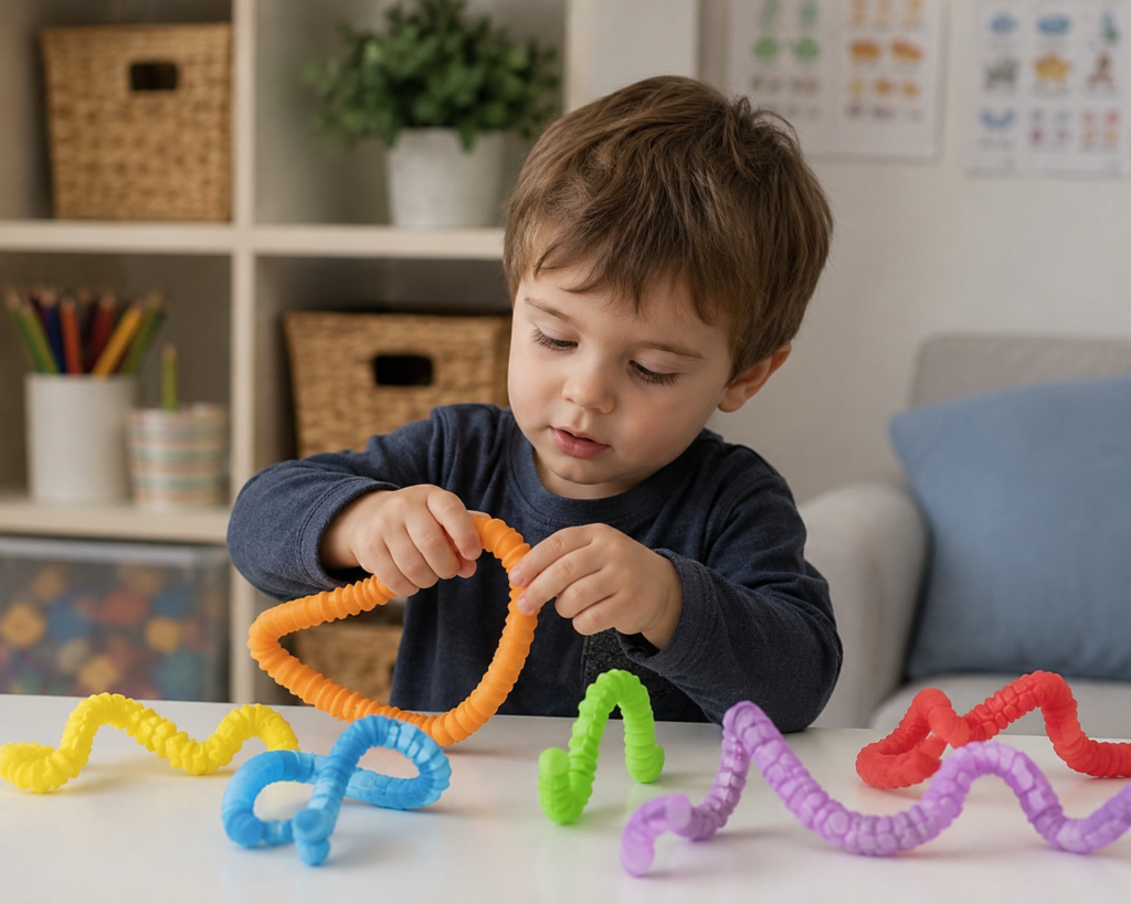Textured Sensory Sticks for autistic toddlers