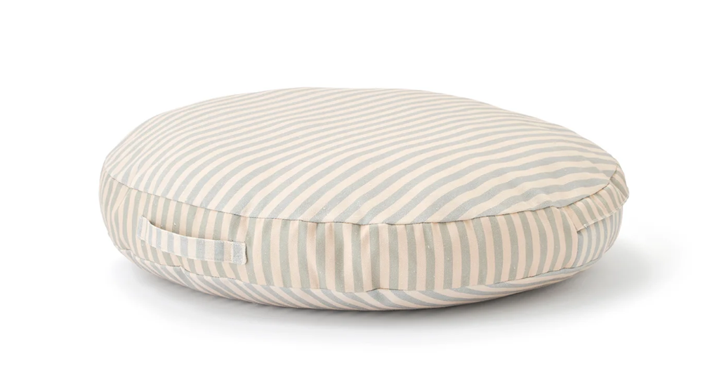 Kids Concept 60cm Floor Cushion - Blue Stripe we use for our second calm corner in our house.