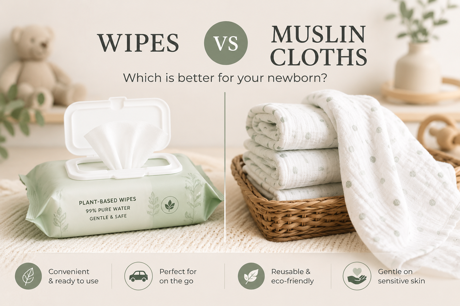 muslin vs baby wipes