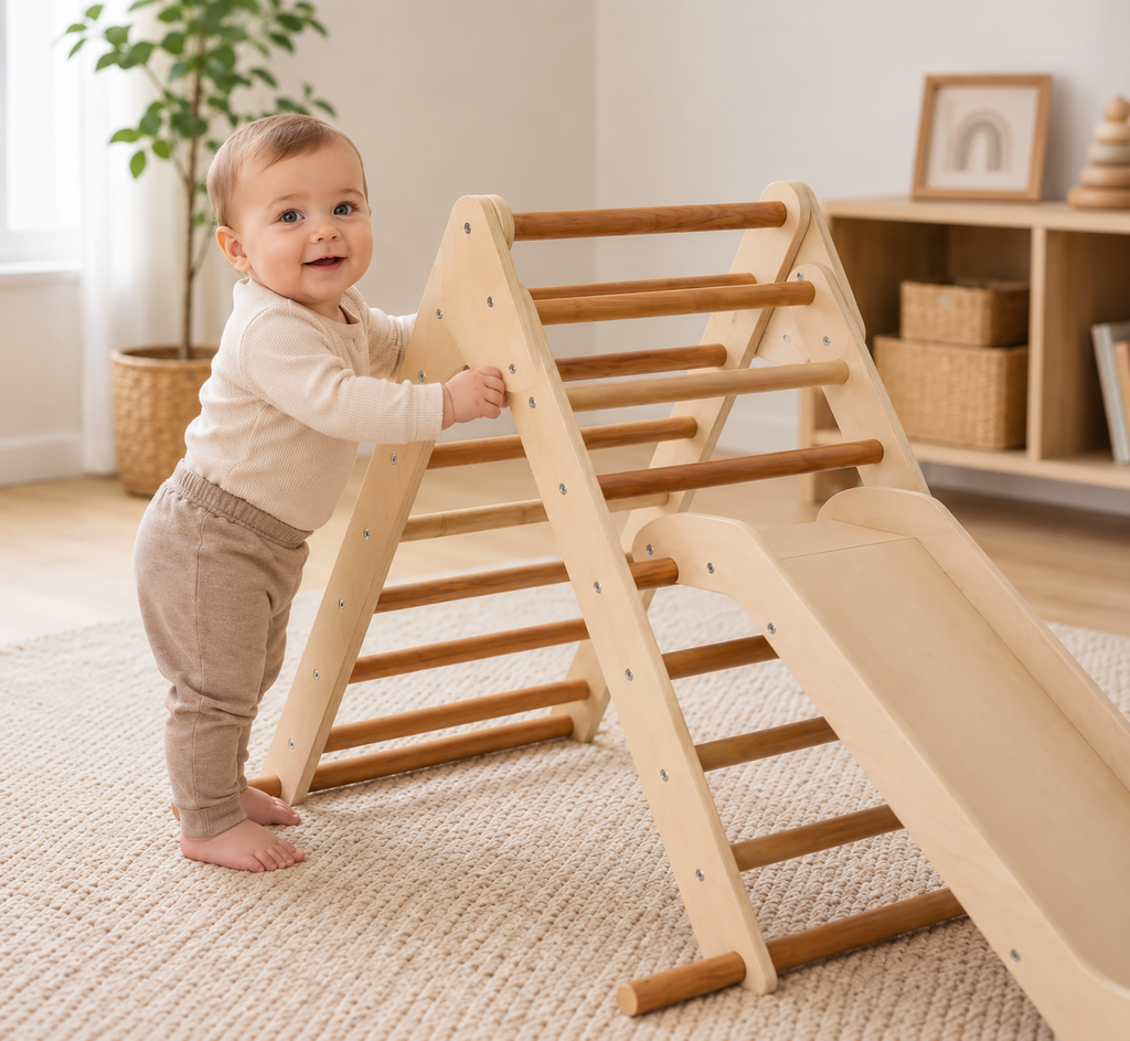 Pikler Triangle for active one-year-olds