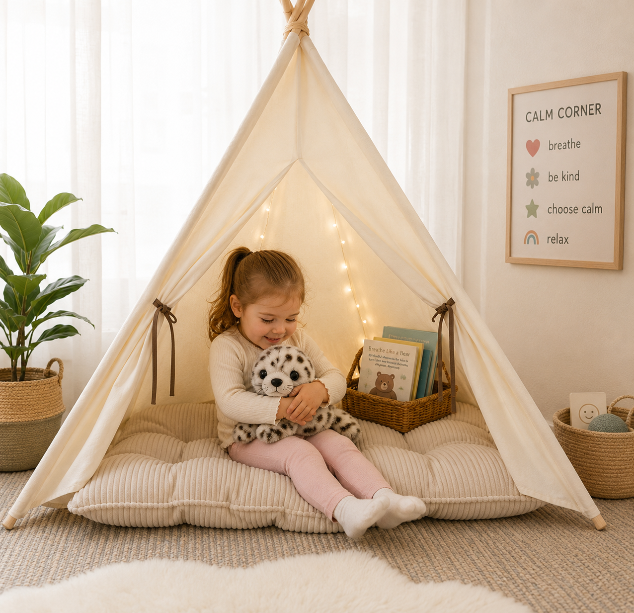 How to Create a Calm Corner for Toddlers (Montessori Approach)