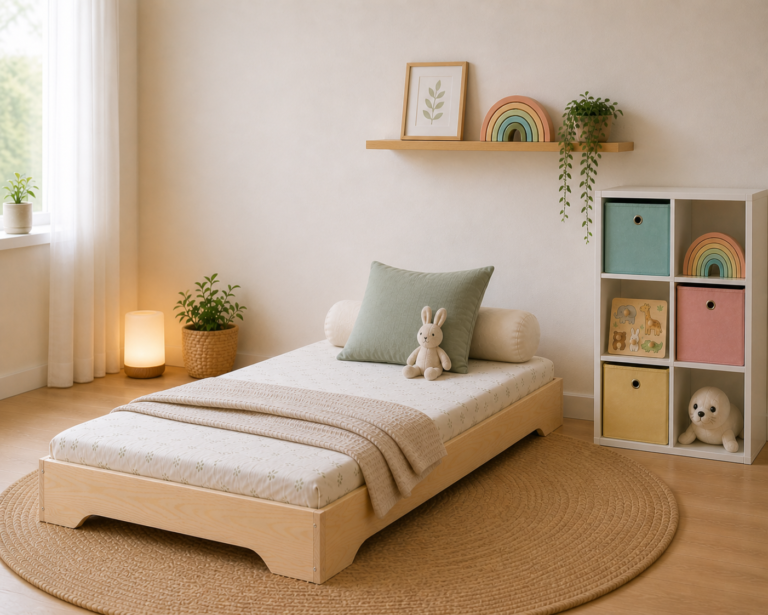 montessori toddler bedroom
