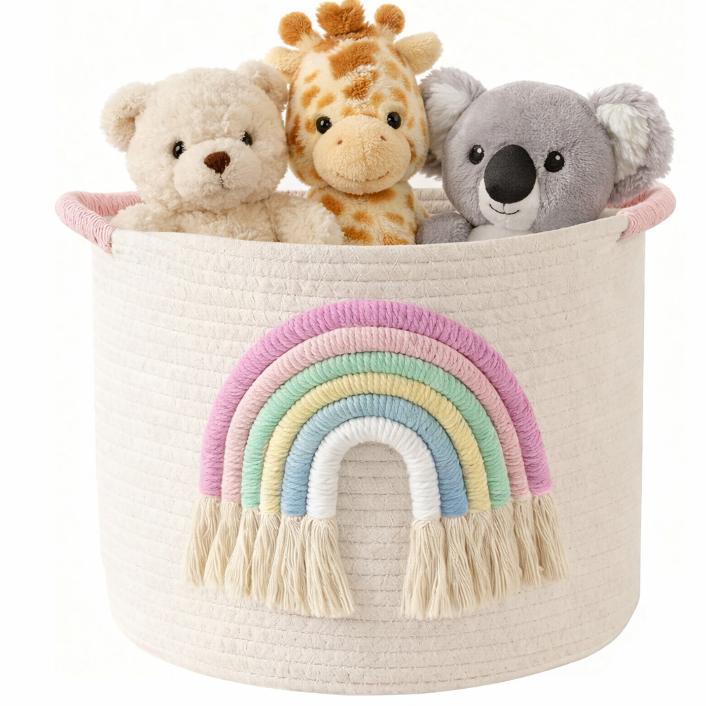 woven toys basket
