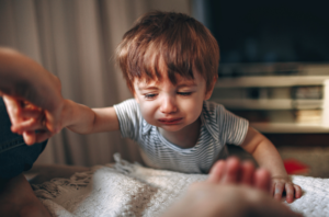 2 year old crying