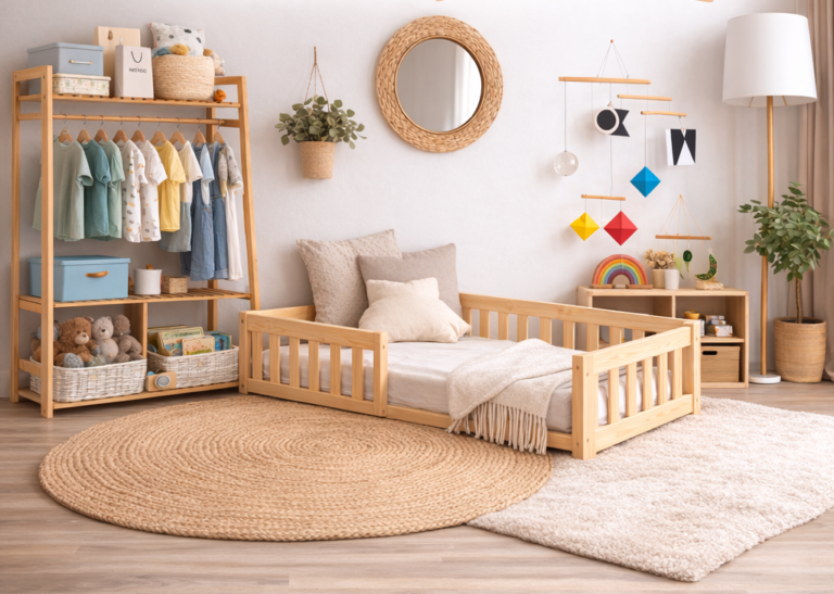 Montessori bedroom for toddlers UK