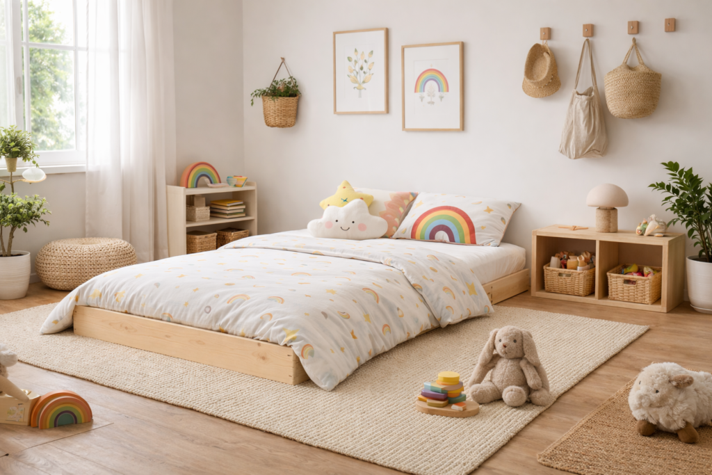 montessori floor bed uk no rails