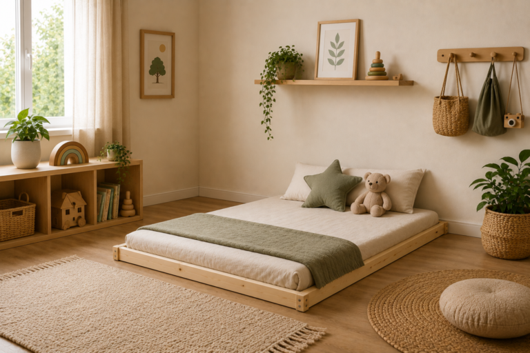 Best Floor Beds for Toddlers (UK) — Safe, Simple & Montessori-Inspired