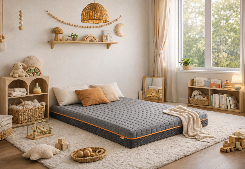 single memory foam mattress for floorbed