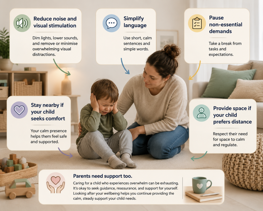 What to do during sensory overload