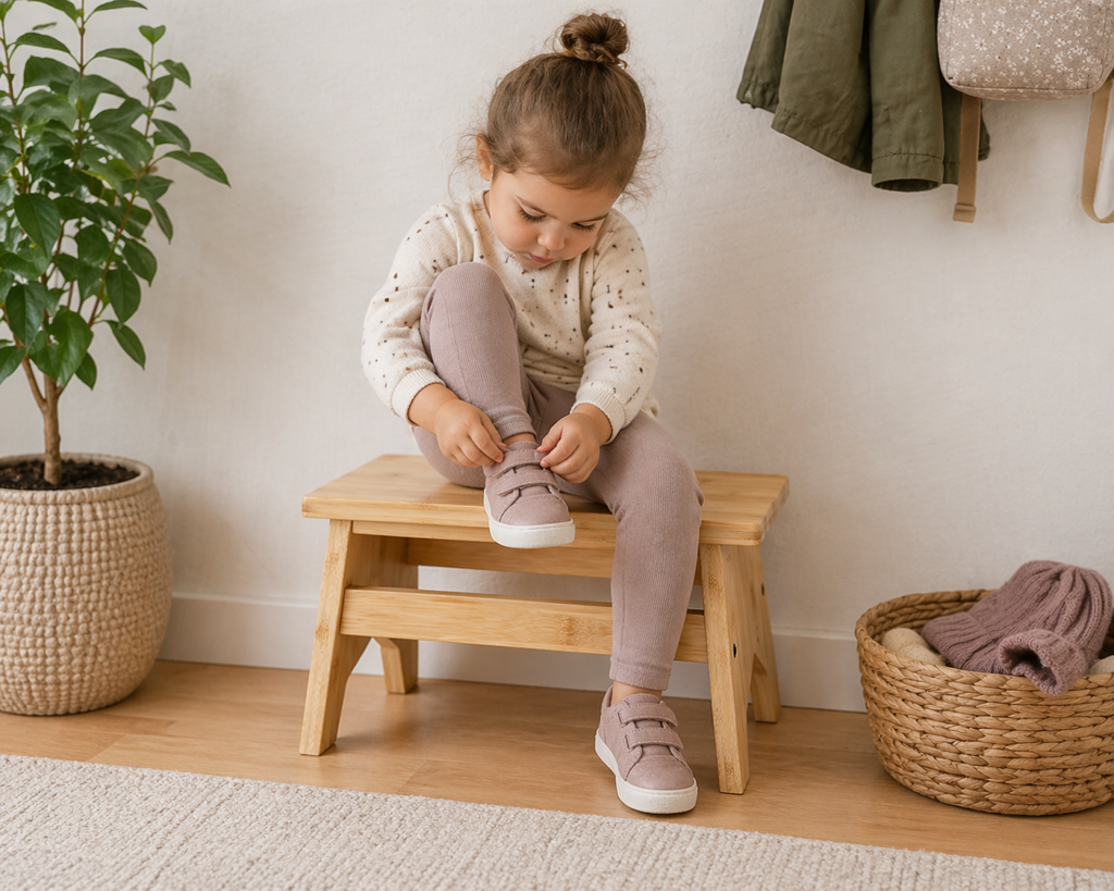 step stool for kids wooden
