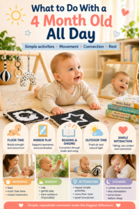 what to do with 4 month old