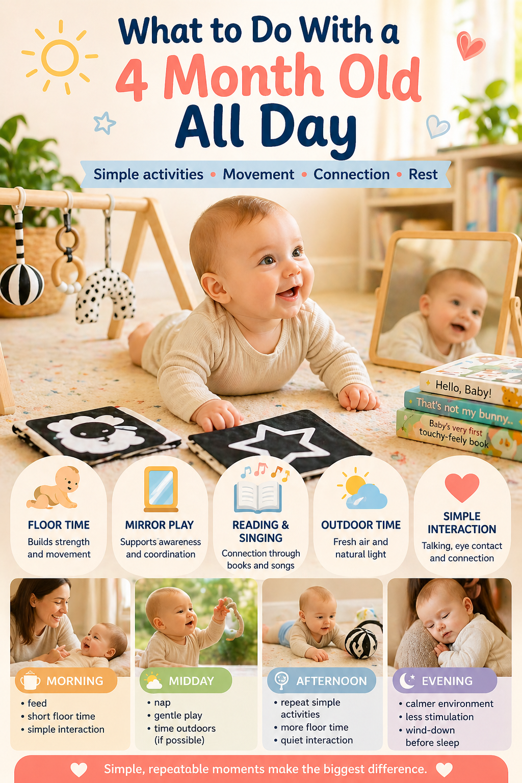 what to do with 4 month old
