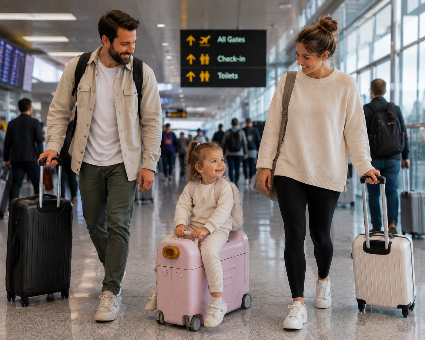 flying with a toddler