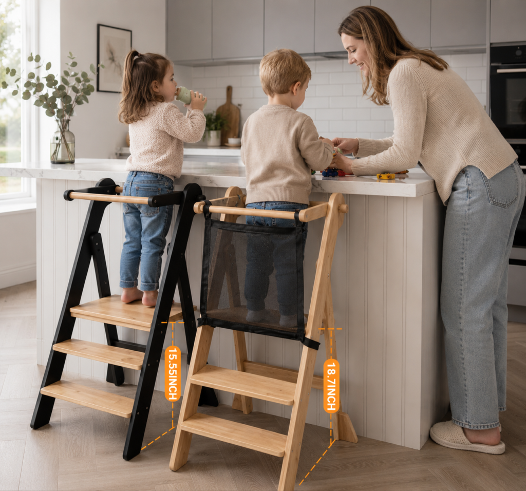 foldable learning tower