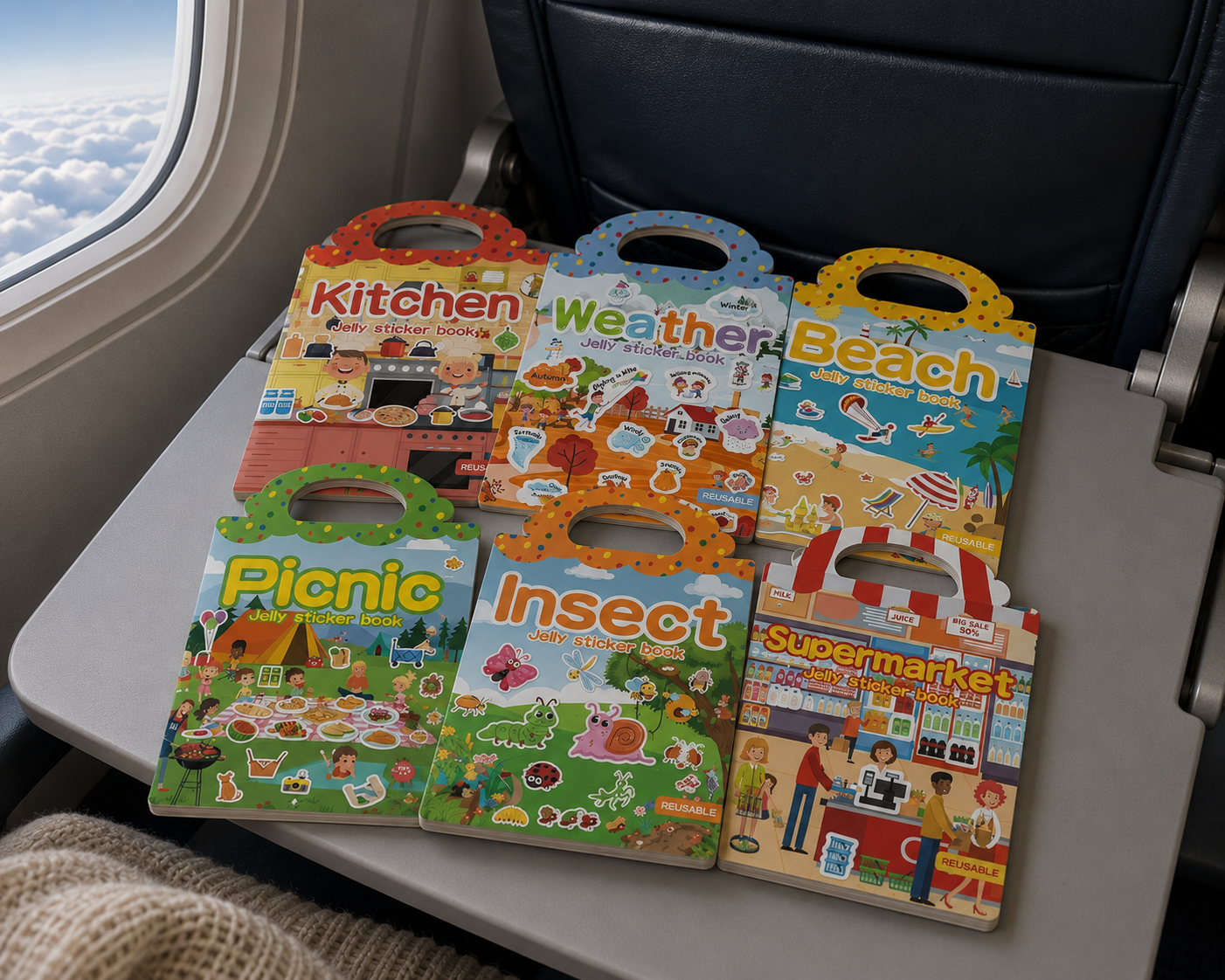 Multipack sticker books