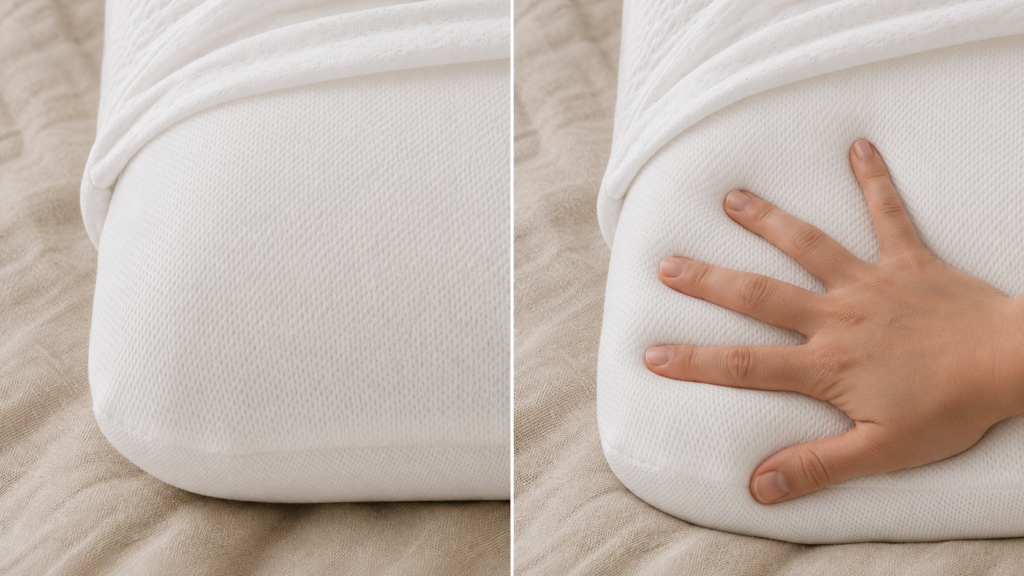 Panda London Toddler Pillow pressure test