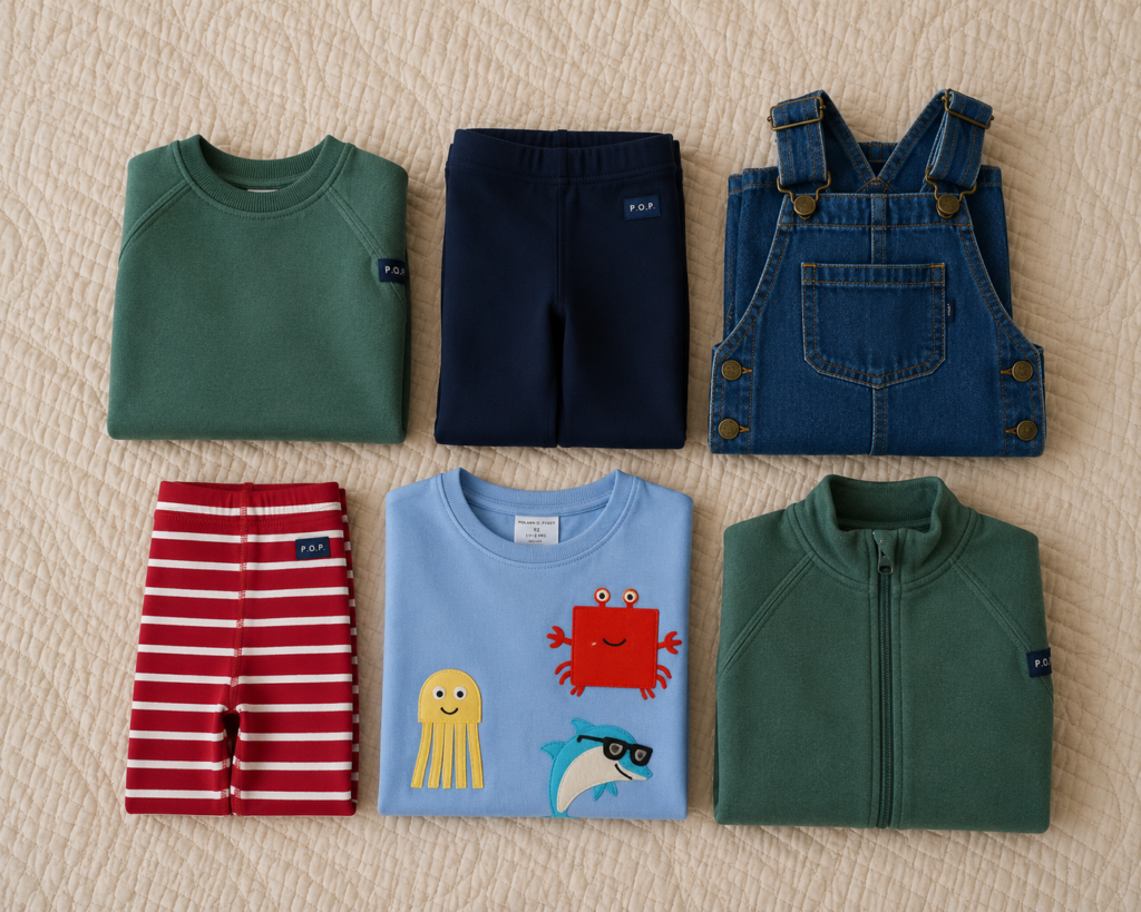 Polarn O. Pyret clothes selection