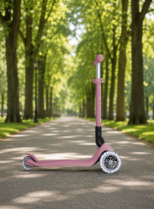 Globber Scooter is the safest toddler scooter we found for our toddler.