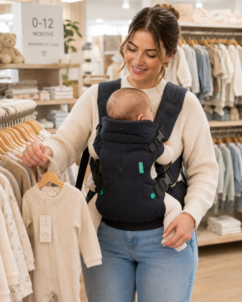 Infantino Flip Advanced budget baby carrier for newborns