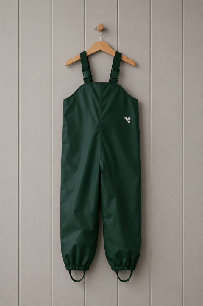 Muddy Puddles - Waterproof Dungarees for toddlers.