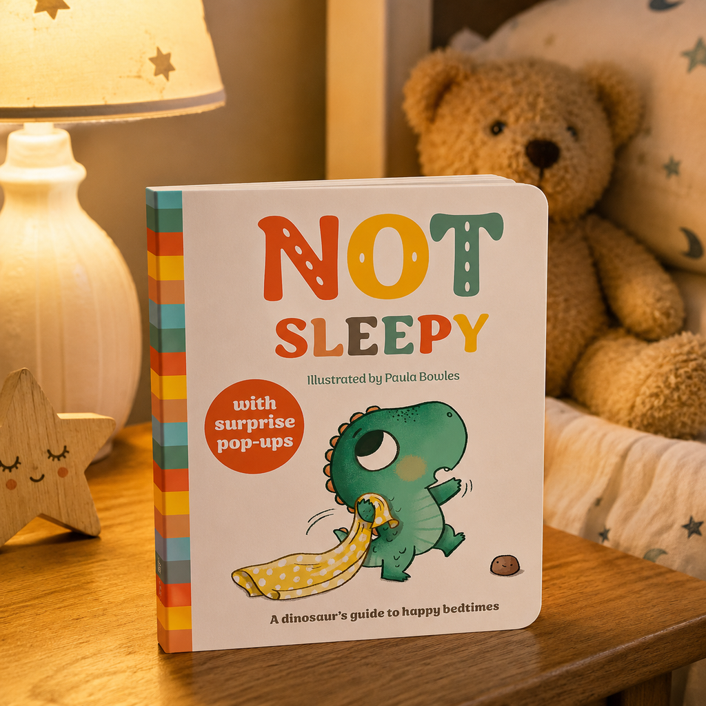Not Sleepy - A Fun Pop-up Bedtime Book for Toddlers ages 2, 3 & 4