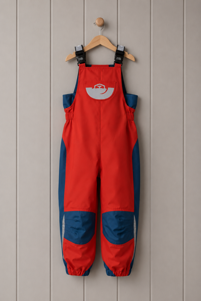 Spotty Otter - Waterproof Dungarees