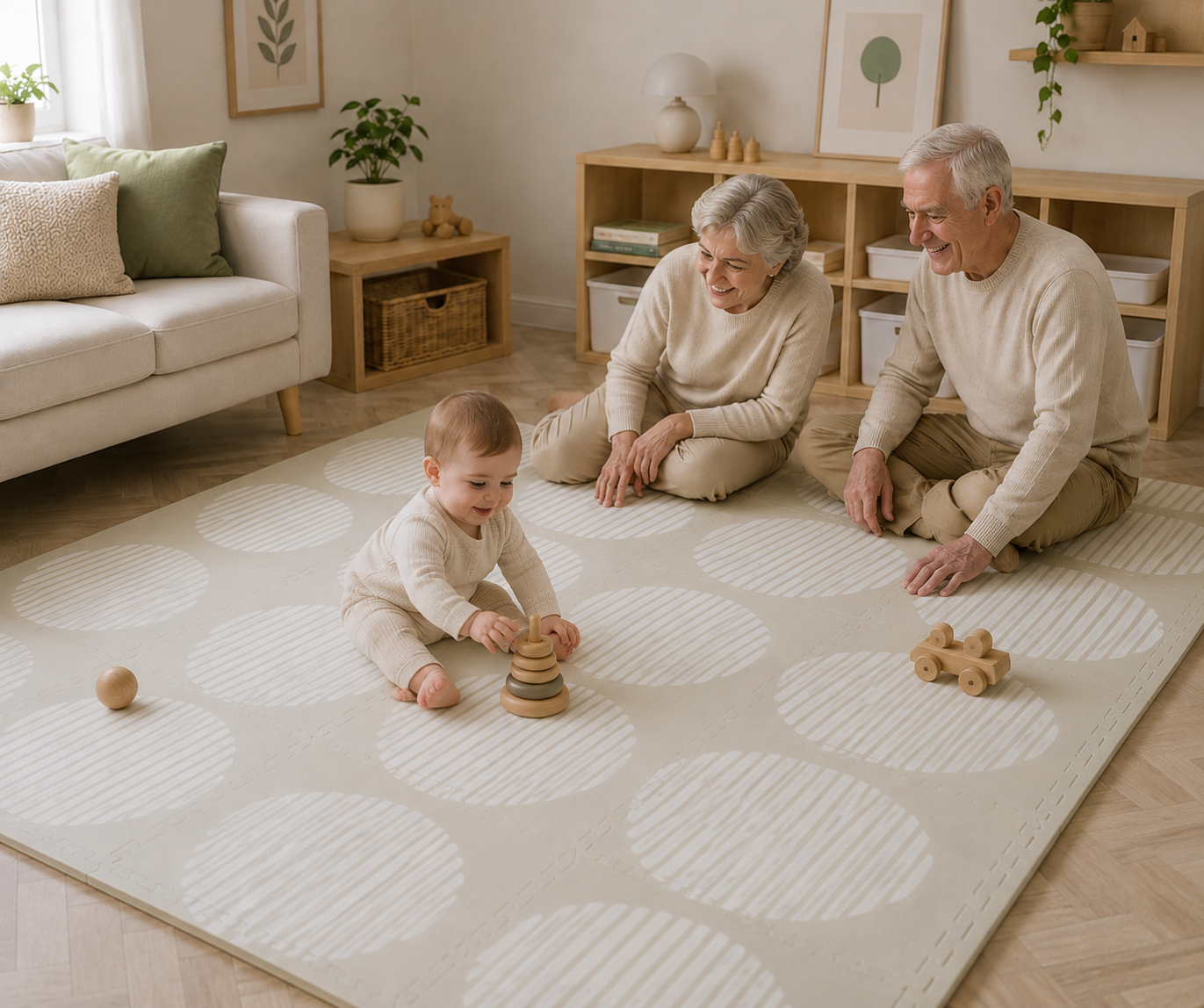 Best Modular Playmat: Tutti Bambini Puzzle Baby Playmat