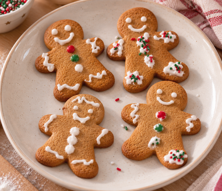 Christmas cookies easy enough to bake with toddlers.