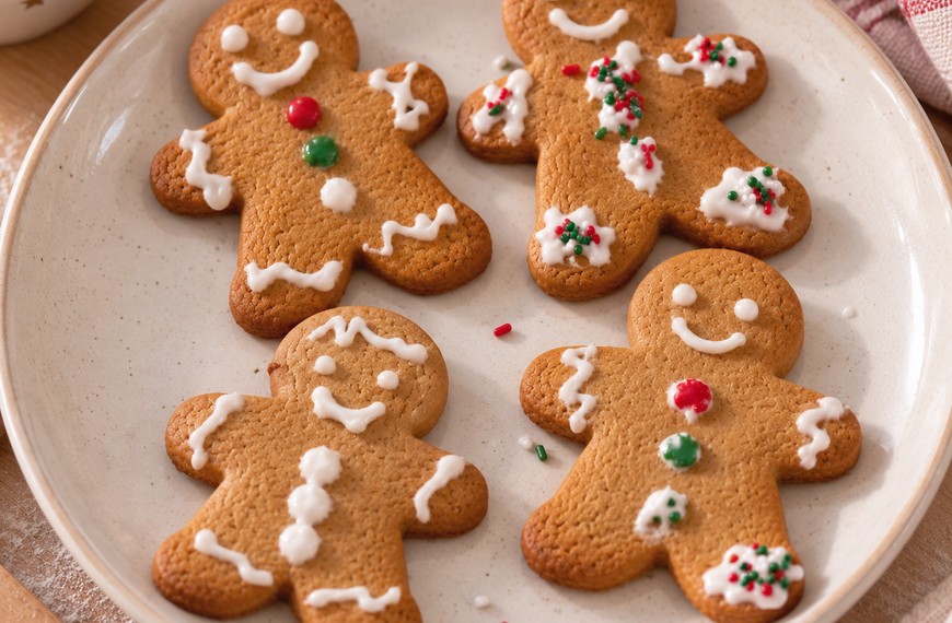 Christmas cookies easy enough to bake with toddlers.