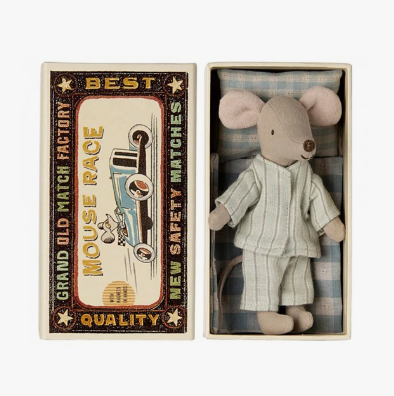 Little Brother Mouse in Matchbox toy.