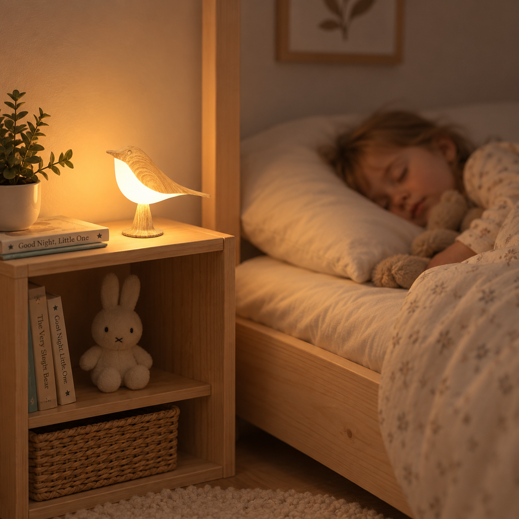 Touch Control Night Light for toddlers who struggle to sleep.
