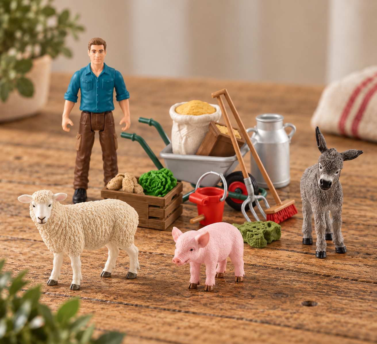 Schleich farm stocking filler toys.